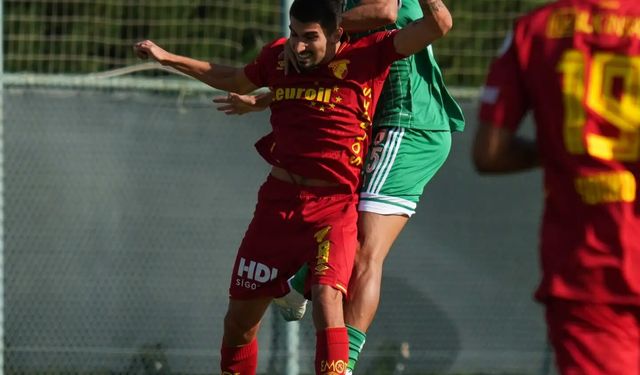Göztepe'den Muğlaspor'la farklı prova