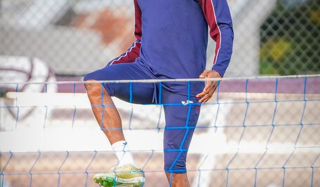 Trabzonspor, Çaykur Rizespor maçı hazırlıklarını sürdürdü
