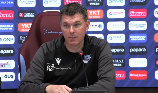 Trabzonspor - Drogheda United maçının ardından