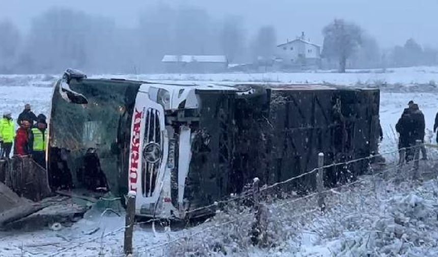 Kastamonu'da Yolcu Otobüsü Devrildi: 6 Ölü, 33 Yaralı