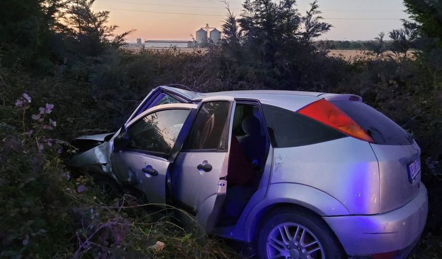 Samsun'da İki Otomobil Çarpıştı, 6 Kişi Yaralandı