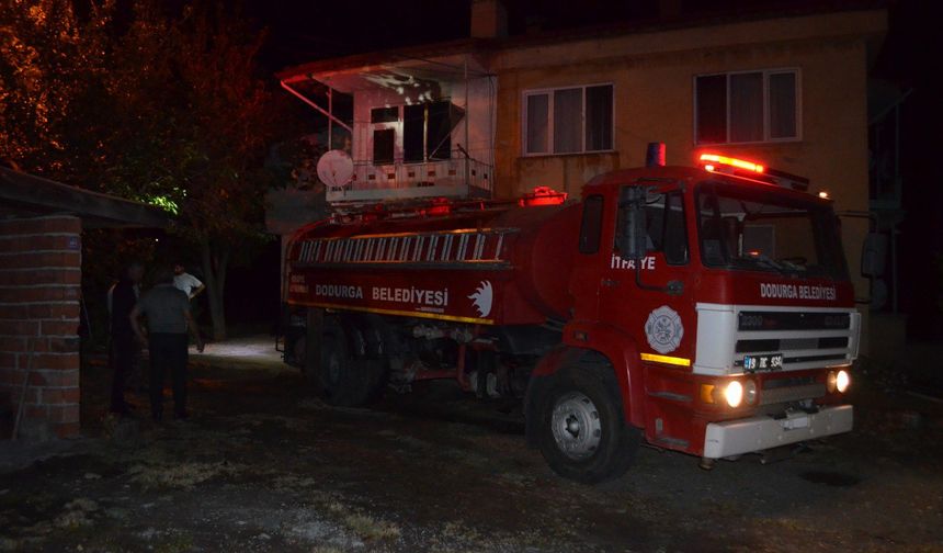 Çorum'da Ev Yangını Hasara Yol Açtı