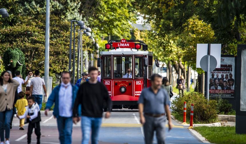 Ordu'da 3 Yıl Önce Hizmete Giren Nostaljik Tramvayı 200 Bin Kişi Kullandı