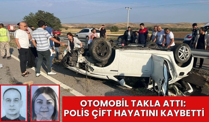 Yıllık İzinden Dönen Polis Çifti Kazada Hayatını Kaybetti