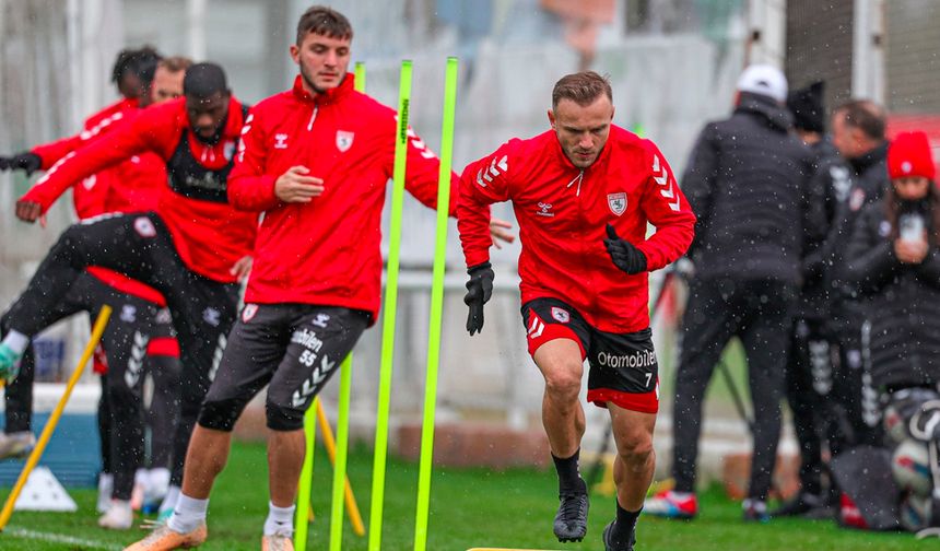 Samsunspor Kasımpaşa Maçı Hazırlıklarına Başladı