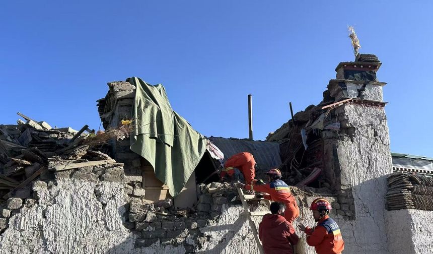 Tibet’te 6.8 Büyüklüğünde Deprem: 53 Ölü, 62 Yaralı