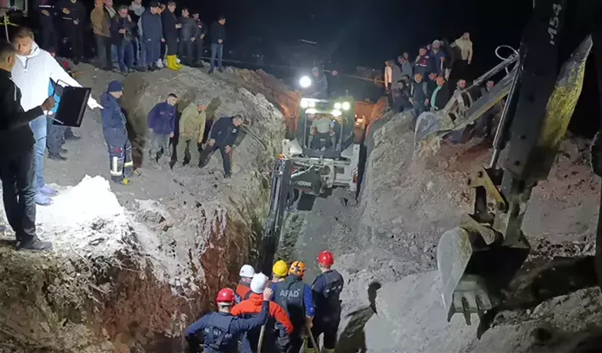 Amasya’da Su Kuyusu Kazısında Göçük: 2 Kişi Hayatını Kaybetti