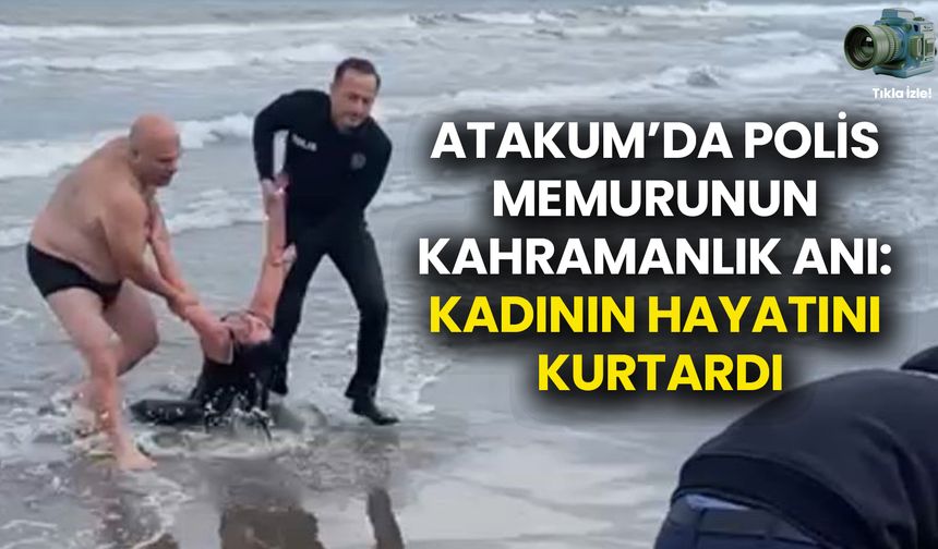 Atakum’da Polis Memurunun Kahramanlık Anı: Kadının Hayatını Kurtardı