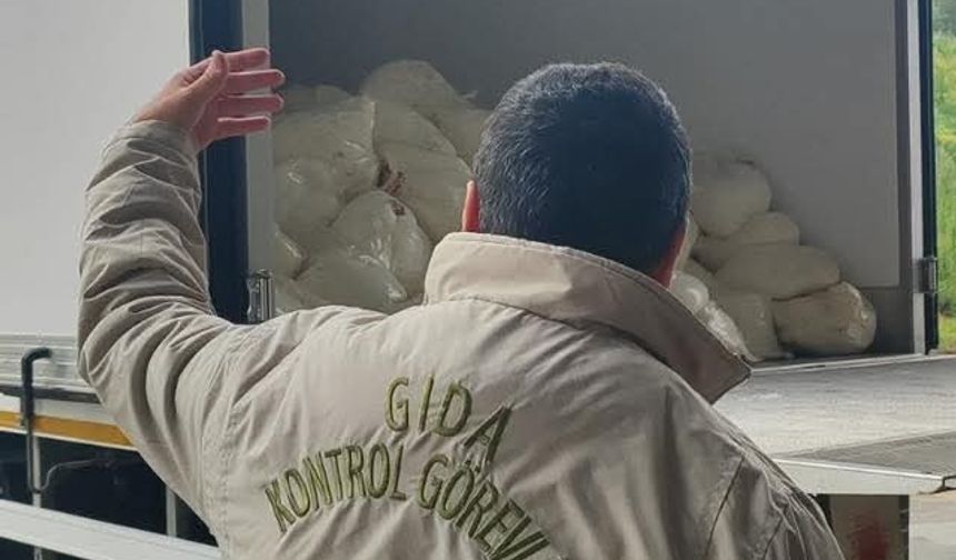 Sakarya'da son tüketim tarihi geçmiş 23 ton lor peyniri ele geçirildi
