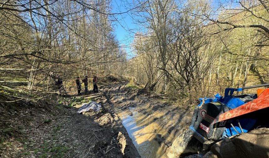 Traktörden düşen orman işçisi hayatını kaybetti