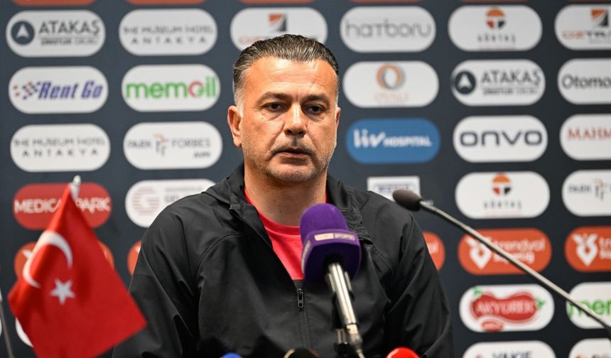 Hatayspor-Başakşehir maçının ardından