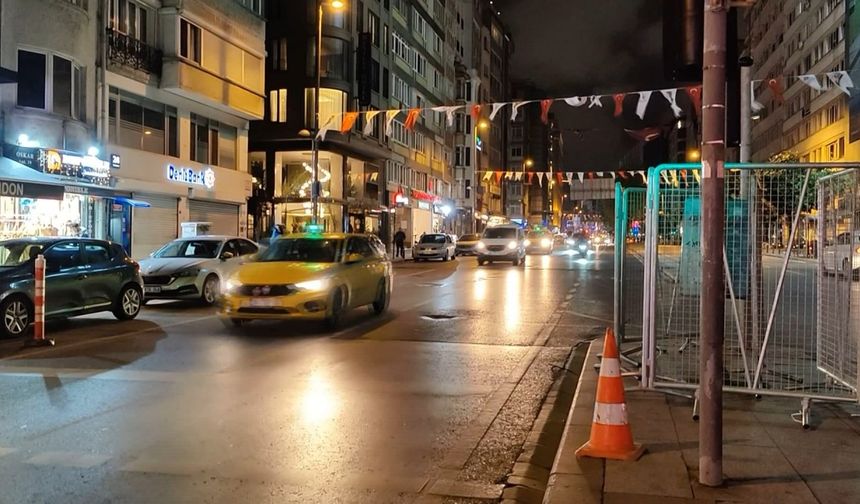 İstanbul - Şişli ve Beyoğlu'nda 1 Mayıs önlemleri kaldırıldı