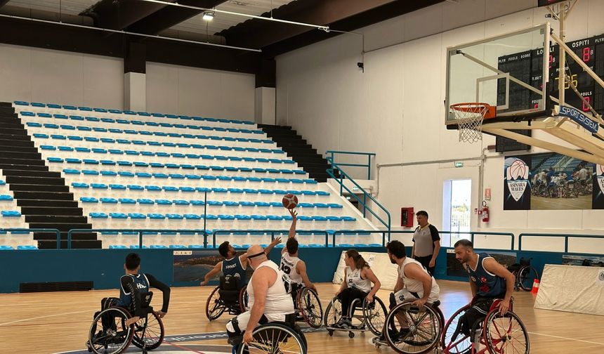Tosyalı İskenderun Engelliler Basketbol Takımı Euro Cup şampiyonu oldu