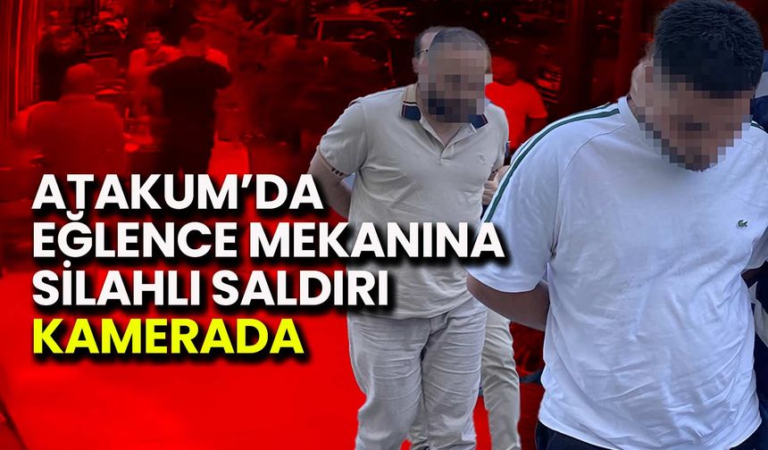 Atakum’da Eğlence Mekanına Silahlı Saldırı Kamerada