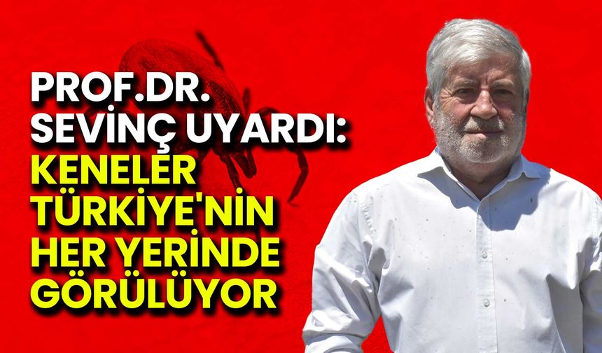 Prof. Dr. Erkan Sevinç: Keneler Türkiye'nin Her Yerinde Görülüyor