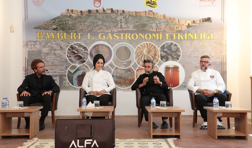 Bayburt'un lezzetlerine gastronomi etkinliğiyle tanıtım
