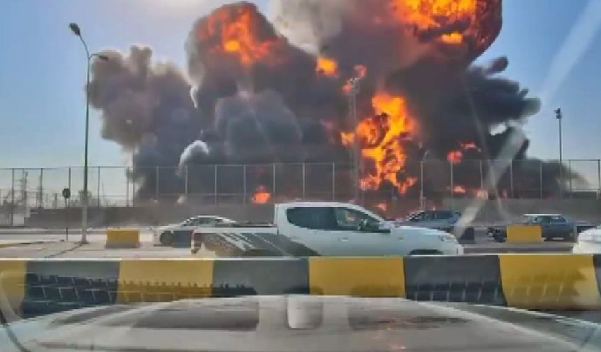 Irak'ta Petrol Sahasında Patlama: 1 Ölü, 6 Yaralı