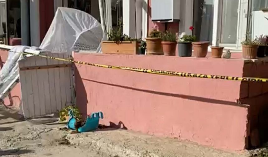 Çanakkale'de evde patlama: 1 yaralı