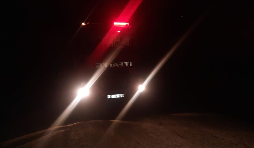 Kastamonu'daki orman yangını 1 saatte söndürüldü