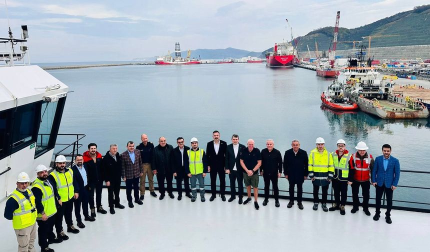 Seven Vega gemisi, Filyos Limanı’nda