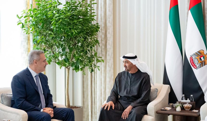 Bakan Fidan, BAE Devlet Başkanı Al Nahyan işe görüştü