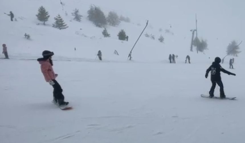 Kartalkaya'da sömestir yoğunluğu