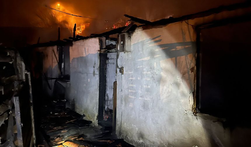 Tokat'ta ev yangını