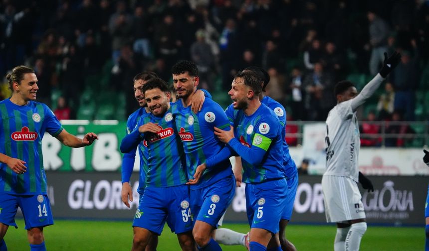 Çaykur Rizespor- Kocaelispor: 2-0