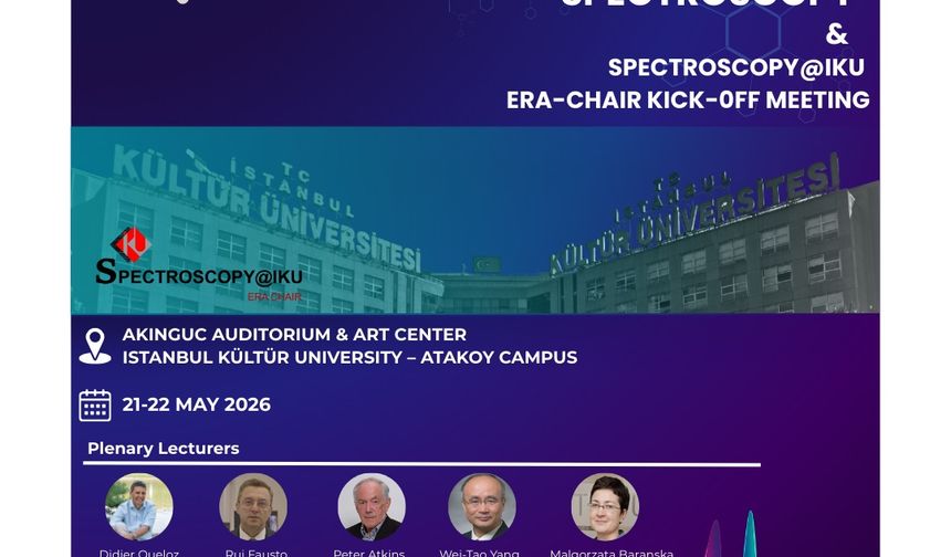 İstanbul'da Uluslararası Spektroskopi Kongresi için kayıtlar açıldı