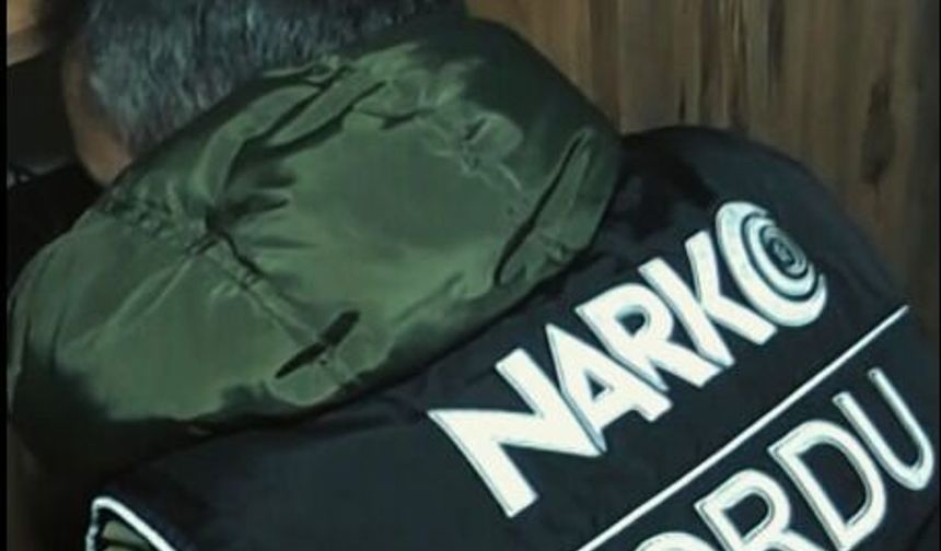 Ordu'da uyuşturucu operasyonunda 3 tutuklama