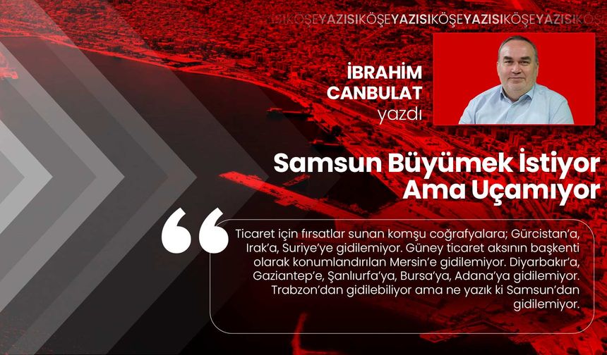Samsun Büyümek İstiyor Ama Uçamıyor