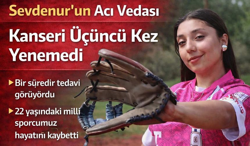 Samsunlu Milli Sporcu Sevdenur’un Acı Vedası