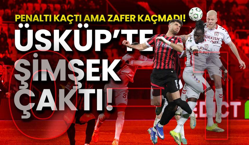 Samsunspor Avrupa’yı Salladı! Tur Kapısını Araladı: 0 - 1