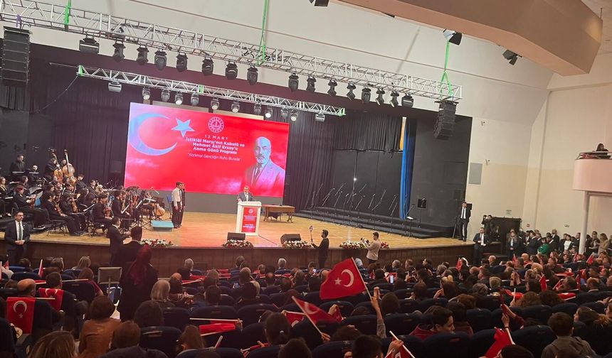 Bakan Tekin: 12 Mart, tarihin sinesine nakşedildiği mümtaz bir dönemeçtir