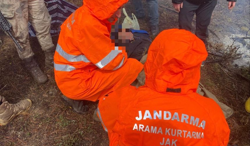 Bolu'da kayıp avcı baygın halde bulundu