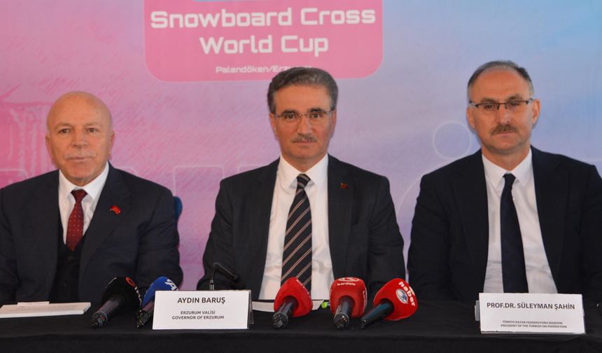 SBX World Cup 2026 Snowboard Dünya Kupası Erzurum'da başlıyor