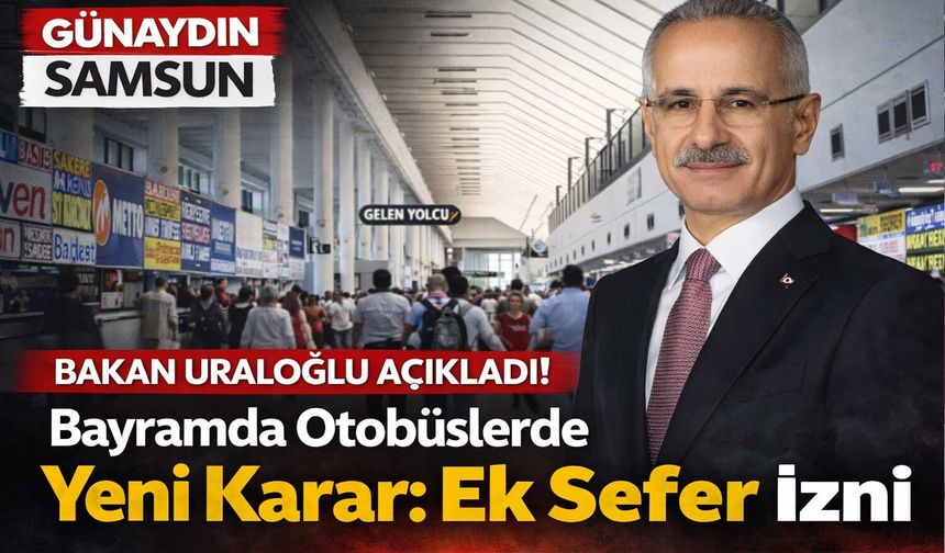 Bayramda Otobüslerde Yeni Karar: Ek Sefer İzni