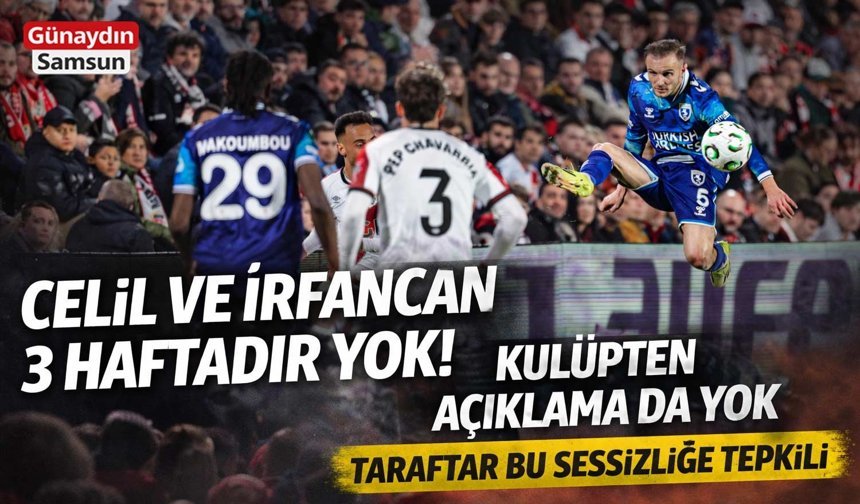 Samsunspor’da Kayıp İki İsim: Taraftar Açıklama Bekliyor