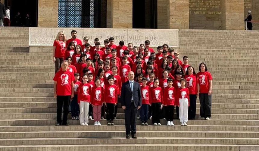Samsunlu Öğrenciler Anıtkabir’de Ata’nın Huzurunda