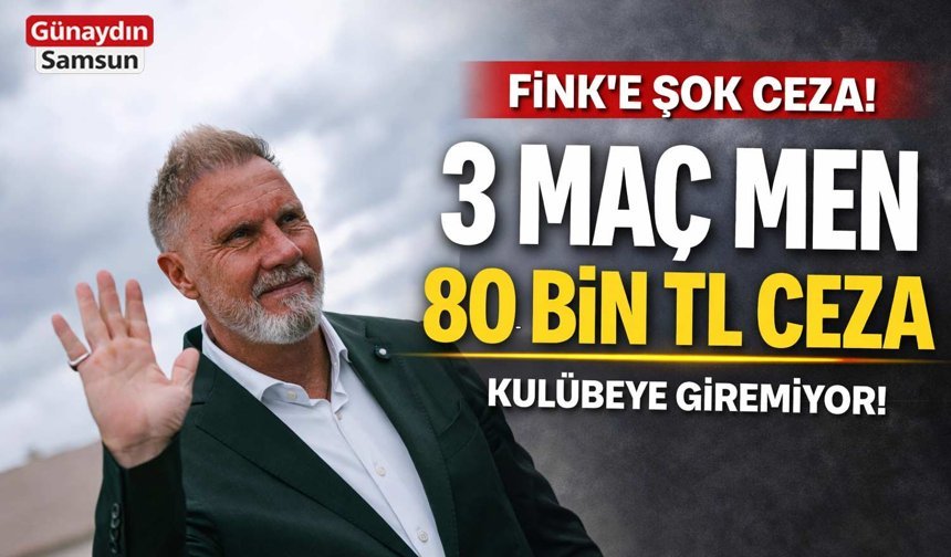Yok Artık Daha Neler… Fink Kulübeye Giremeyecek!