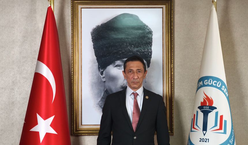 Eğitim Gücü Sen Genel Başkanı Özat'tan açıklama