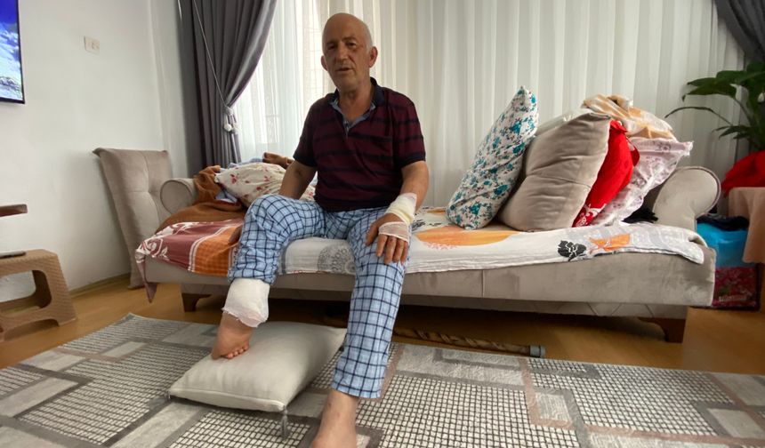 Taklalar atan kamyonetten sağ çıkan Yıldız: ' Recep abi gidiyoruz' dedi, uçuruma yuvarlandık