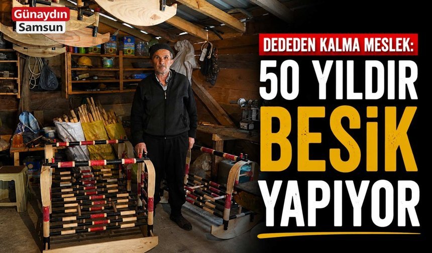 Dededen Kalma Meslek: 50 Yıldır Beşik Yapıyor