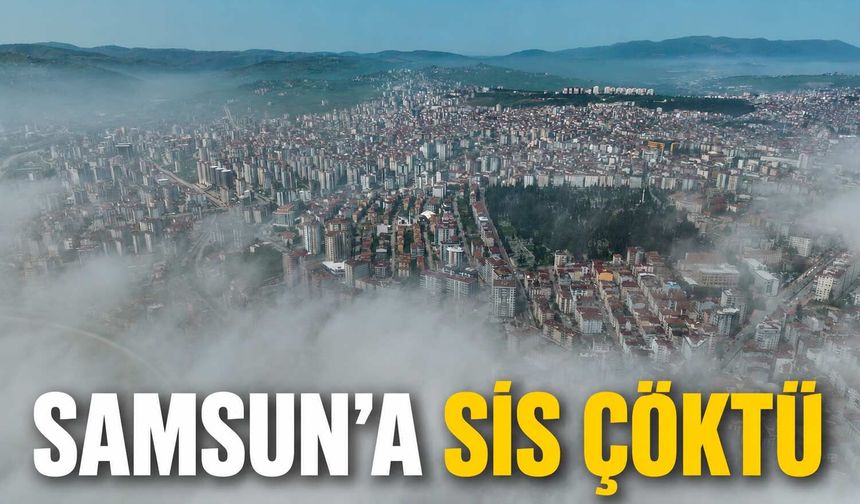 Samsun’da Sis Etkili Oldu
