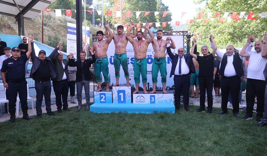 Güreş festivalinde gerginliğe jandarma müdahale etti