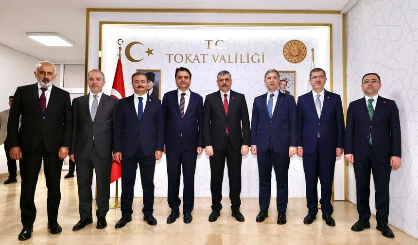 İçişleri Bakanı Çiftçi, Tokat'ta