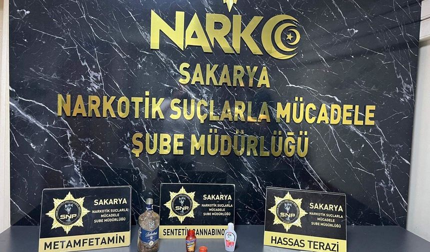 Sakarya'da uyuşturucu operasyonu: 2 tutuklama