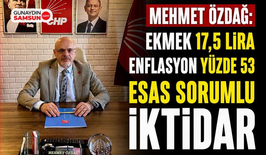 Mehmet Özdağ 'Ekmek Zammı'nı Eleştirdi; Sorumlu 'İktidar' Dedi