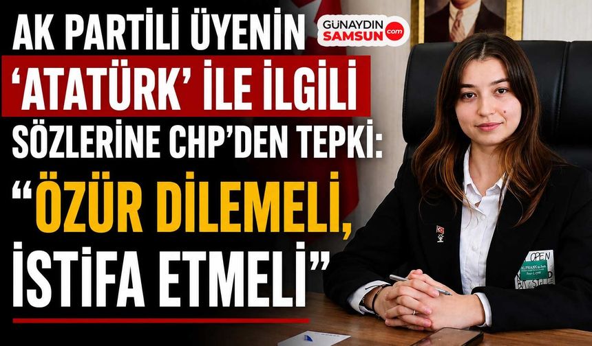 CHP'den Terme Belediyesi Meclis Üyesi Hakkında Suç Duyurusu
