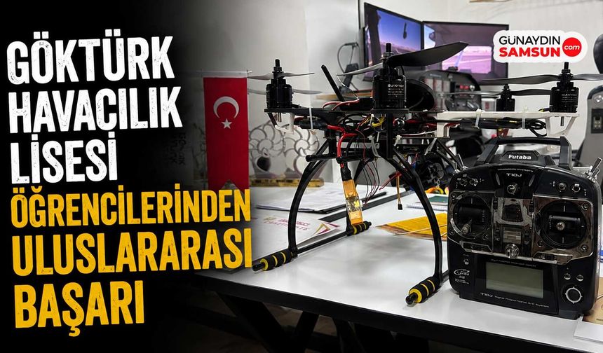 Samsunlu Havacılık Lisesi Öğrencilerden Dünya İkinciliği
